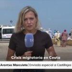 Arantxa Marculeta, corresponsal de TVE en Marruecos