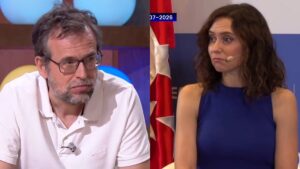 David Fernández y Ayuso en 'Malas Lenguas Noche'.