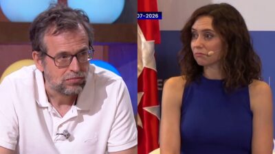 David Fernández y Ayuso en 'Malas Lenguas Noche'.