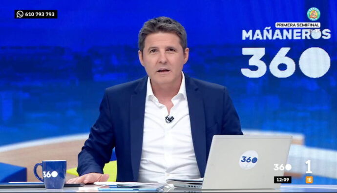 Jesús Cintora en 'Mañaneros 360'