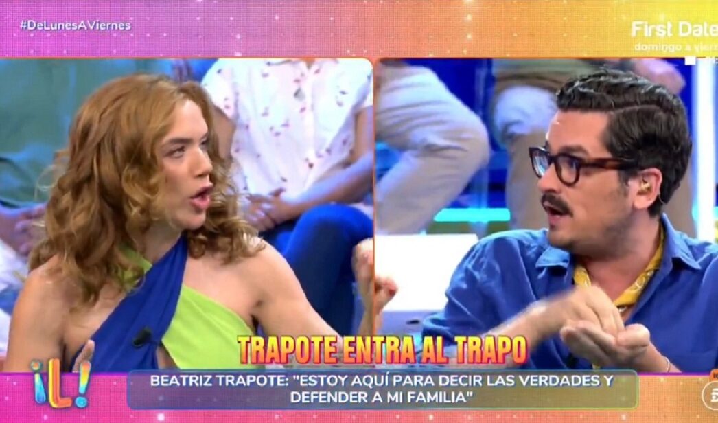 Beatriz Trapote y Sebastián Gallego en 'De lunes a viernes'.