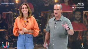 Beatriz Archidona y Santi Acosta en 'De lunes a viernes'