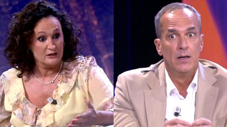 Dulce Delapiedra y Santi Acosta en 'De viernes'.