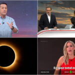 Imagenes de los especiales sobre el eclipse