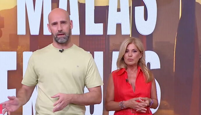 Gonzalo Miró y Esther Palomera en 'Malas Lenguas'