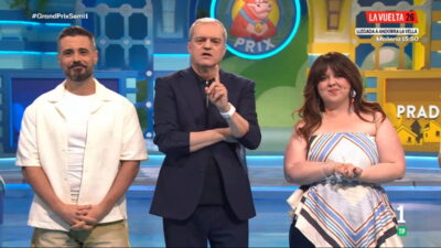 Ramón García, Gorka Rodríguez y LalaChus en 'El Grand Prix'