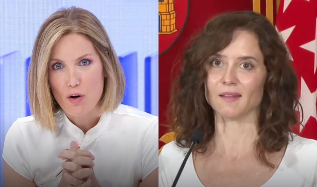 Silvia Intxaurrondo e Isabel Díaz Ayuso