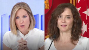 Silvia Intxaurrondo e Isabel Díaz Ayuso