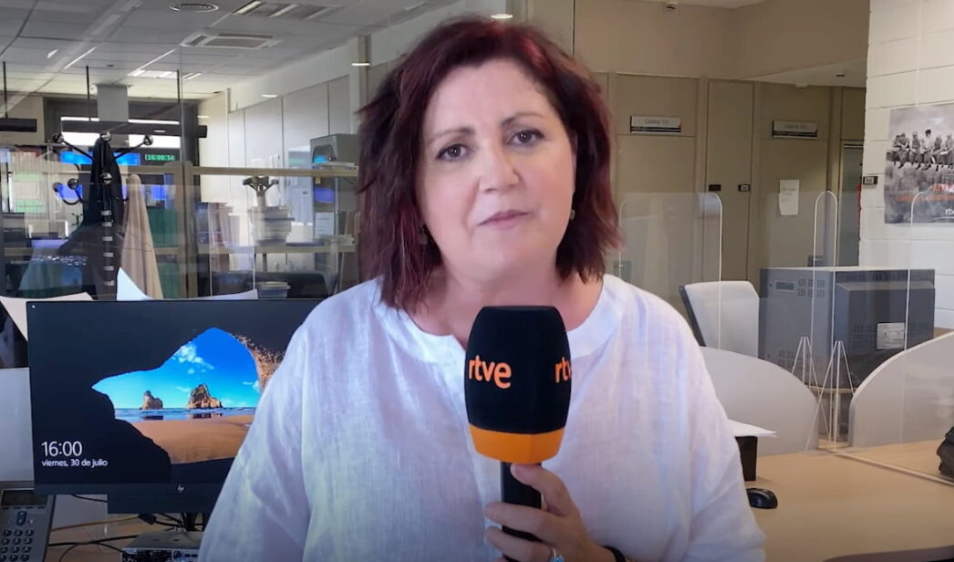 Julia Luna, comentarista de RTVE