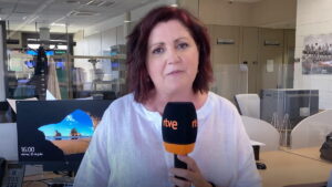 Julia Luna, comentarista de RTVE