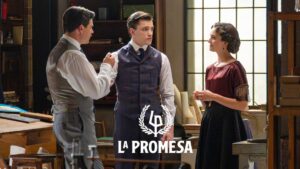 Manuel, Ciro y Julieta en 'La Promesa'