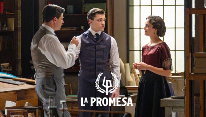 Manuel, Ciro y Julieta en 'La Promesa'