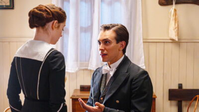Carlo y María Fernández en 'La Promesa'