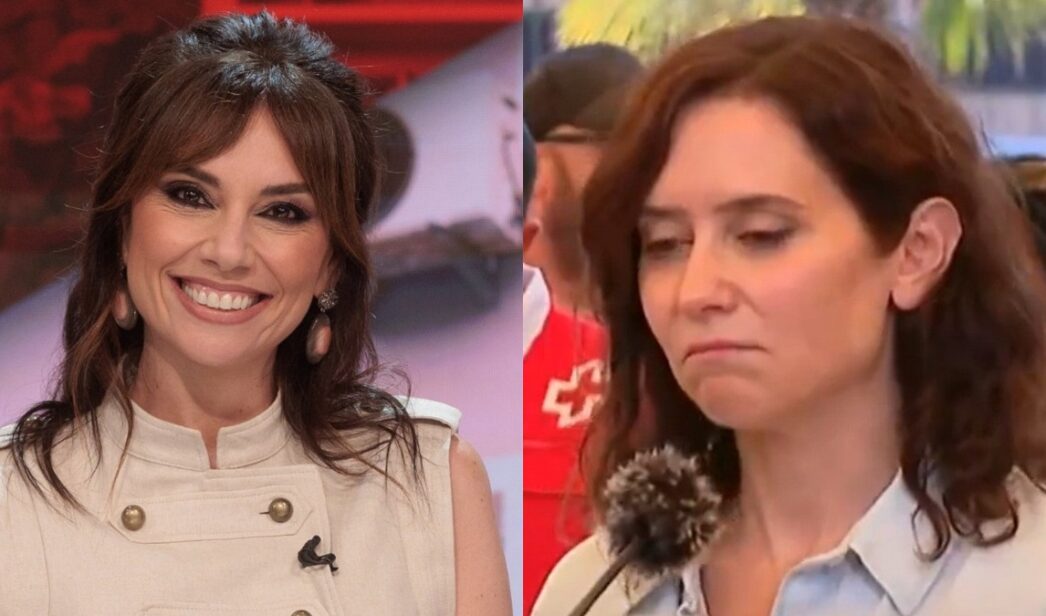 Marta Flich e Isabel Díaz Ayuso.