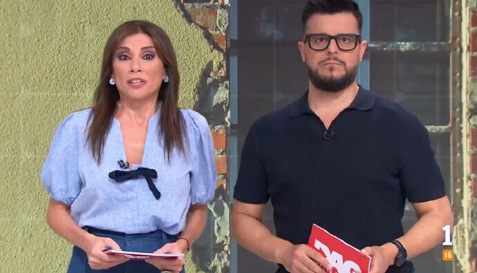 Marta Flich y Martín Barreiro en 'Directo al grano'.