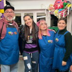 Inés Hernand junto a los expertos de 'Ordena tu vida'
