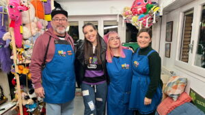 Inés Hernand junto a los expertos de 'Ordena tu vida'