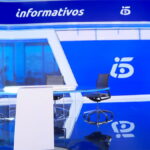 Plató de 'Informativos Telecinco'
