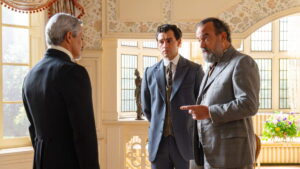 Curro, Alonso y Cristóbal en 'La Promesa'