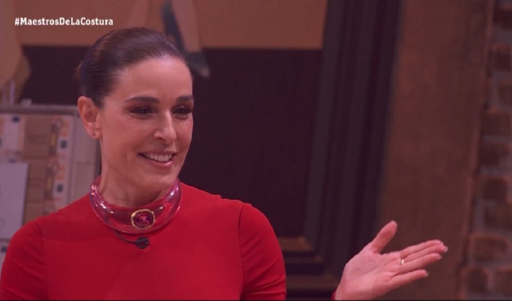 Raquel Sánchez Silva en 'Maestros de la costura'.