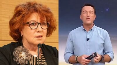 Rosa Villacastín y Jabop Petrus.