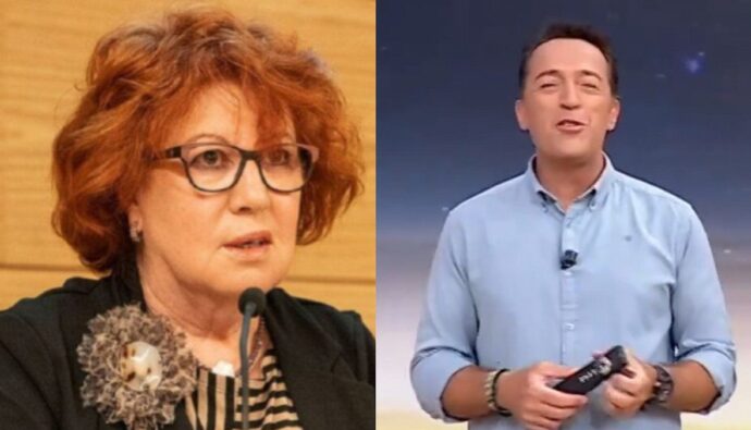 Rosa Villacastín y Jabop Petrus.