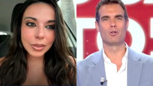 Sarah Santaolalla y David Aleman.