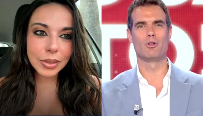 Sarah Santaolalla y David Aleman.