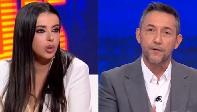 Sarah Santaolalla y Javier Ruiz.