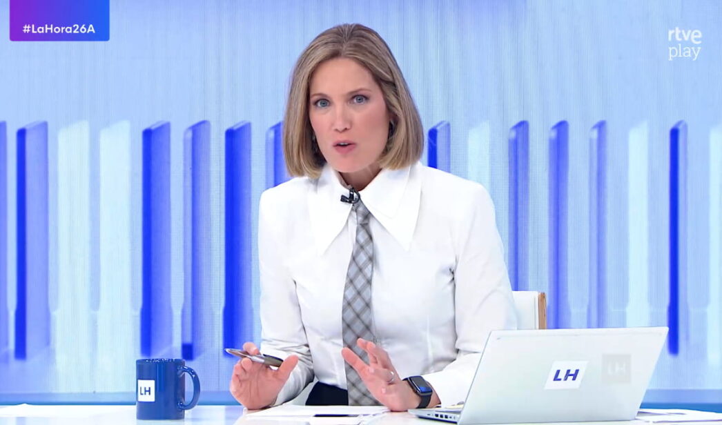 Silvia Intxaurrondo en 'La Hora de La 1'
