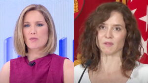 Silvia Intxaurrondo e Isabel Díaz Ayuso