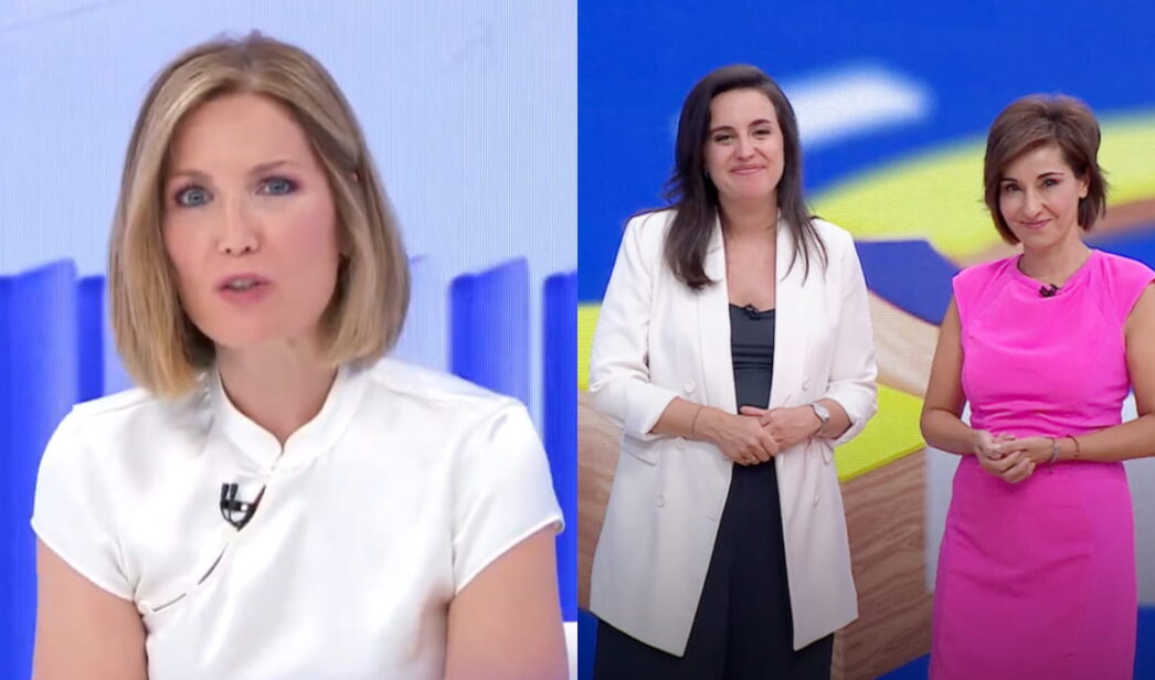 Silvia Intxaurrondo, Aida Bao y Adela González