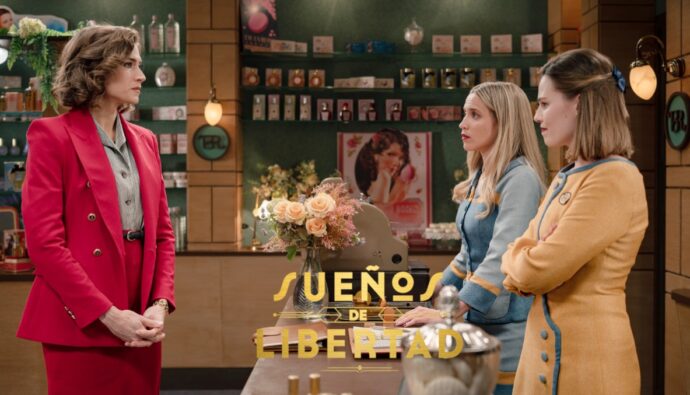 Marta, Valentina y Claudia en 'Sueños de libertad'