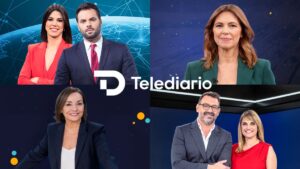 El 'Telediario' de TVE estrena su nueva imagen