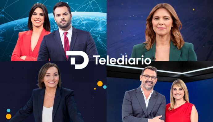 El 'Telediario' de TVE estrena su nueva imagen