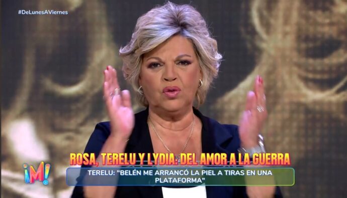 Terelu Campos en 'De lunes a viernes'.