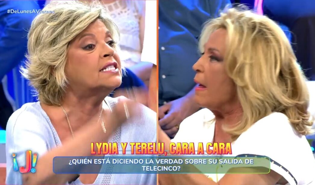 Terelu Campos y Lydia Lozano en 'De lunes a viernes'.