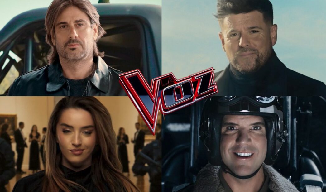 Melendi, Pablo López, Lola Índigo y Mika, coaches de 'La Voz'