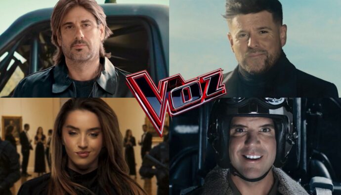 Melendi, Pablo López, Lola Índigo y Mika, coaches de 'La Voz'