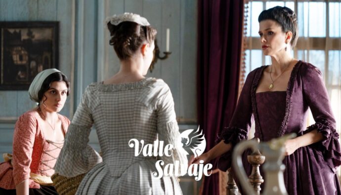 Luisa, Bárbara y Mercedes en 'Valle Salvaje'