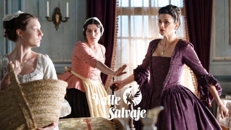 Bárbara, Luisa y Victoria en 'Valle Salvaje'
