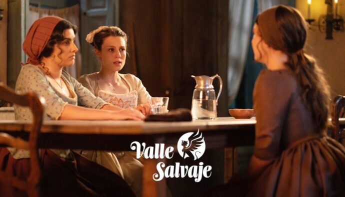Luisa y Bárbara en 'Valle Salvaje'