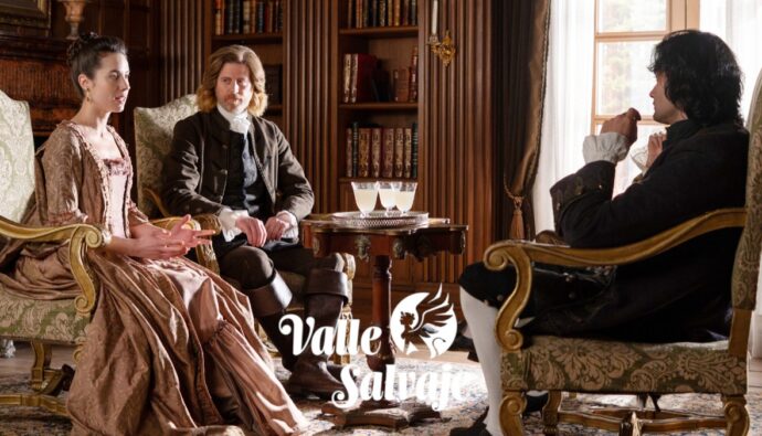 Mercedes, Dámaso y Rafael en 'Valle Salvaje'