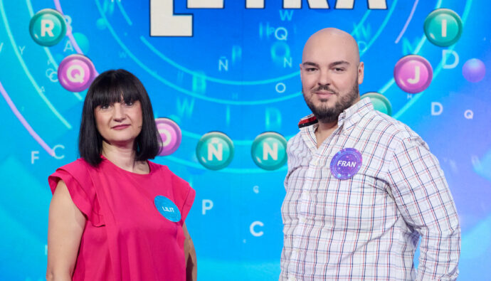 Lilit Manukyan y Fran González, primeros concursantes de 'Rueda la Letra'