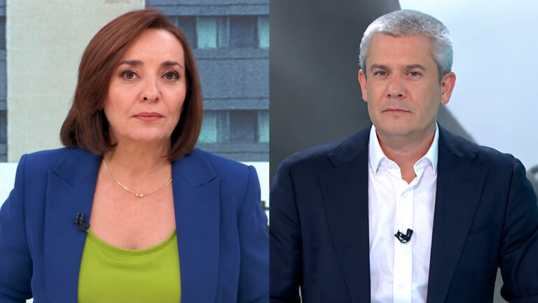 Pepa Bueno y Rodrigo Blázquez
