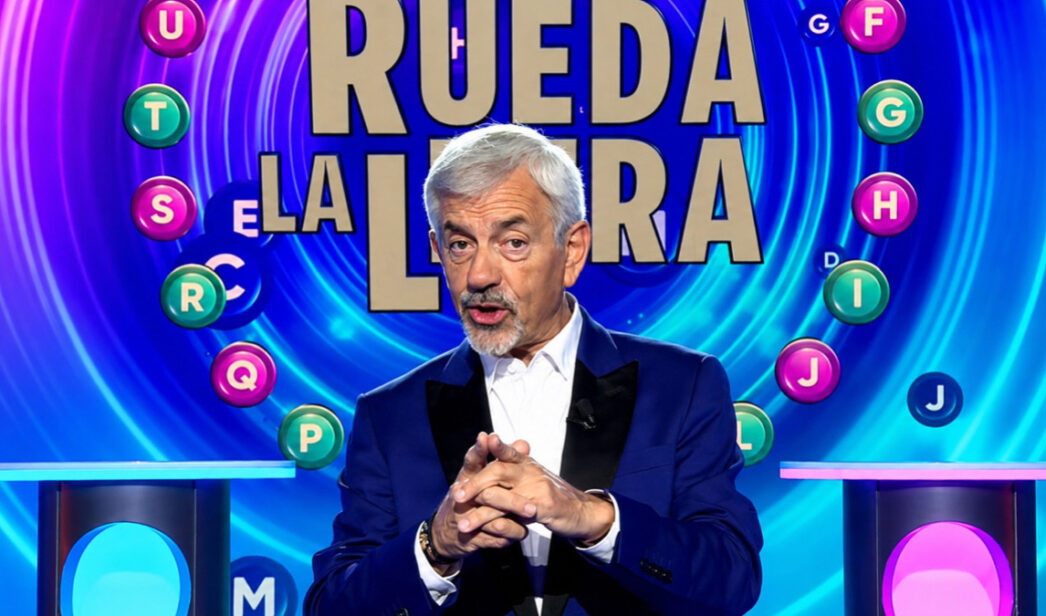 Carlos Sobera, presentador del concurso 'Rueda la Letra'
