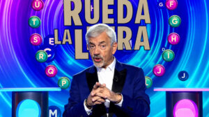 Carlos Sobera, presentador del concurso 'Rueda la Letra'