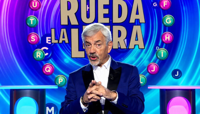 Carlos Sobera, presentador del concurso 'Rueda la Letra'