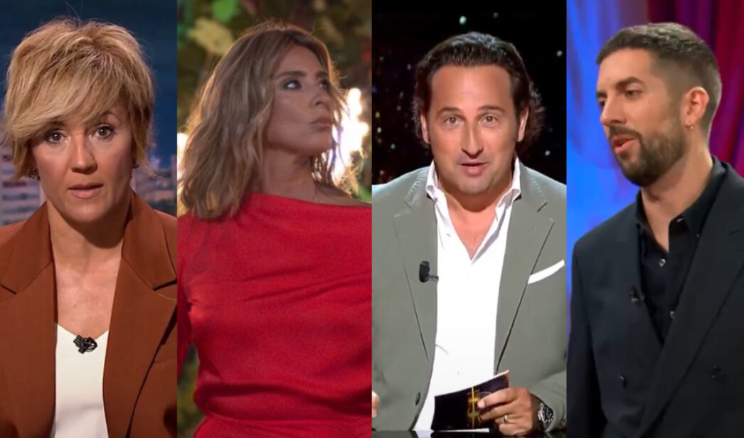 Cristina Pardo, Sandra Barneda, Iker Jiménez y David Broncano