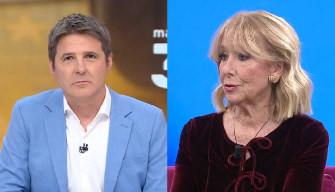 Jesús Cintora y Esperanza Aguirre